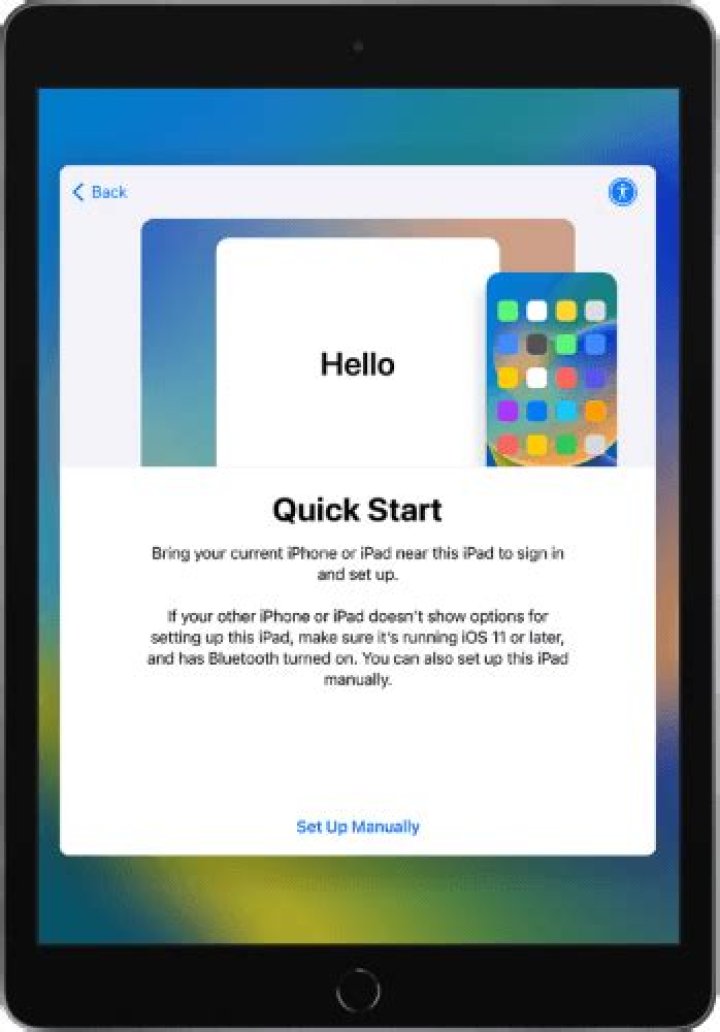 How do I transfer apps from one iPad to another iPad?