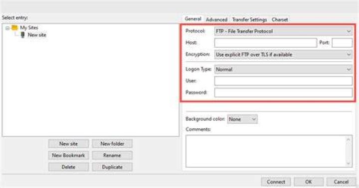 How do I upload my website using FTP FileZilla?