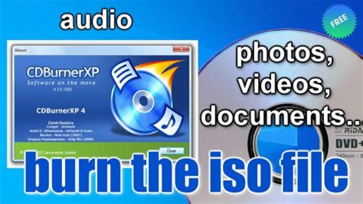 How do I use CDBurnerXP?