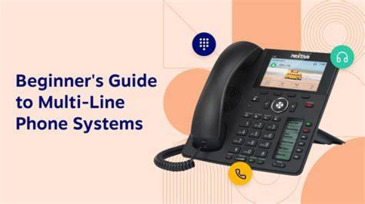 How do multi line phone systems work?