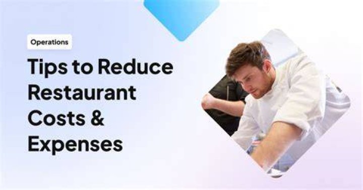 How do restaurants reduce operating expenses?