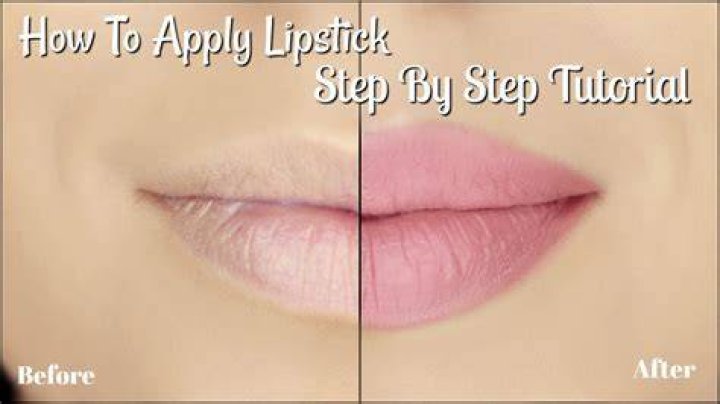 How do you apply lipstick to full lips?