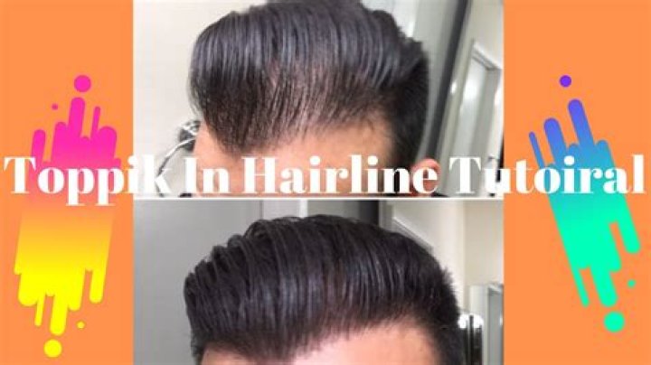 How do you apply toppik to hairline?