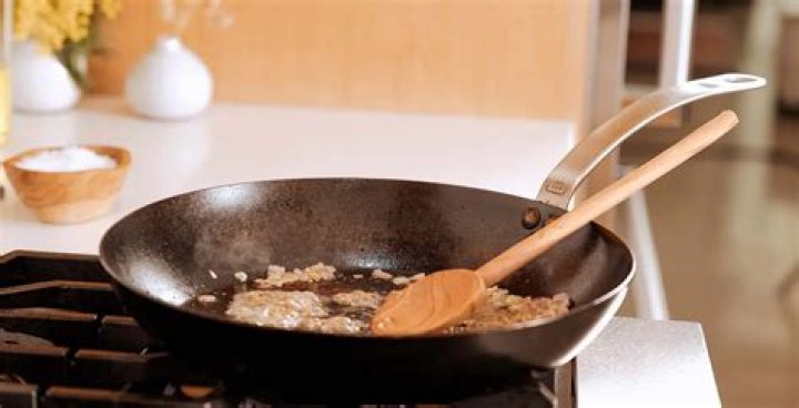 How do you care for a carbon steel frying pan?