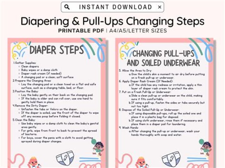 How do you change a diaper on a toddler boy?