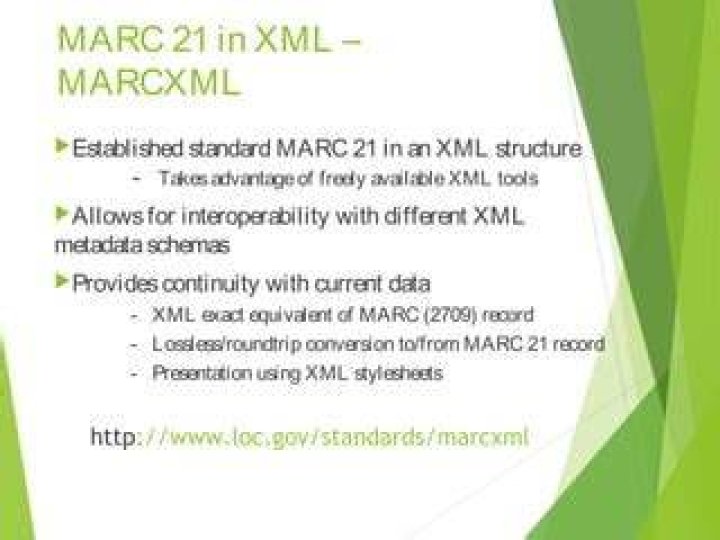 How do you convert MARC 21 to Marcxml?