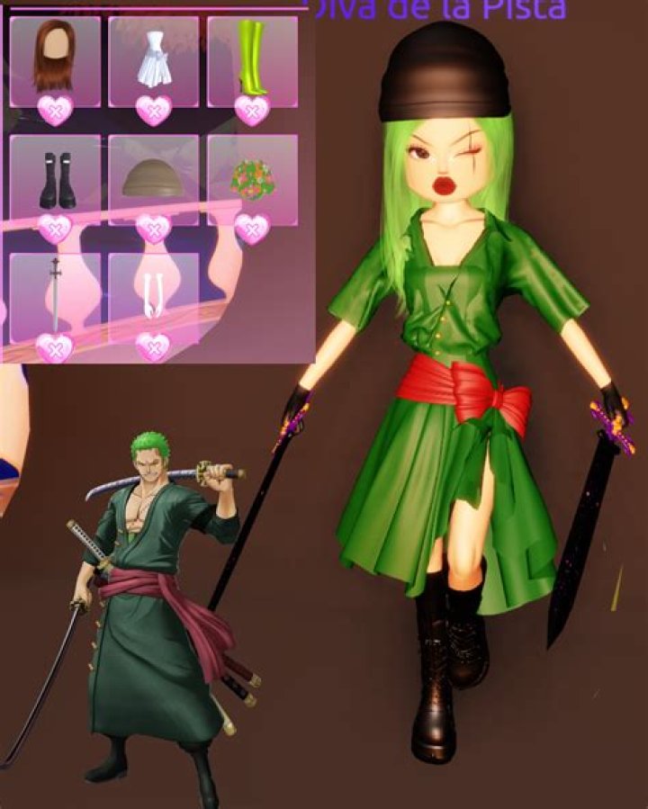 How do you dress like roronoa Zoro?