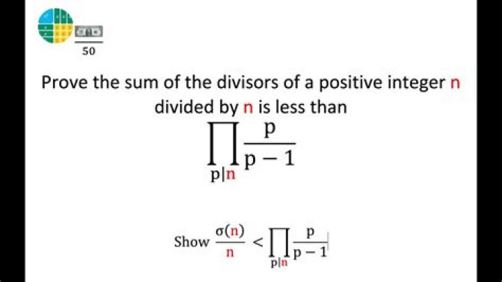 How do you find the sum of the divisors?