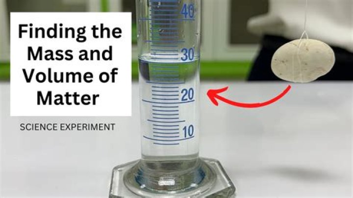 How do you find the volume with mass and water?