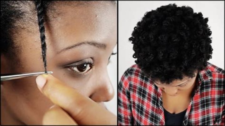 How do you fix split ends on natural black hair?