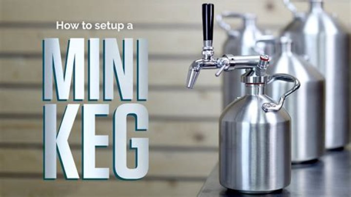 How do you get the last beer out of a mini keg?