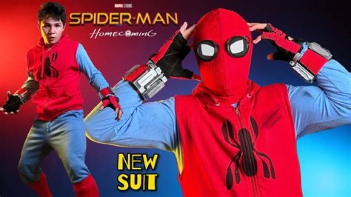 How do you make a Spiderman suit?