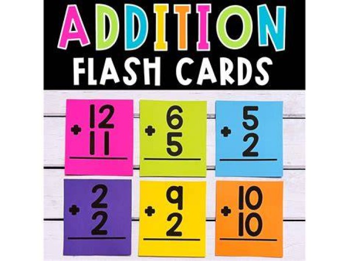 How do you make math flashcards fun?
