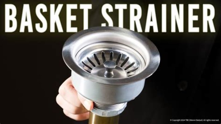 How do you measure a sink strainer plug?
