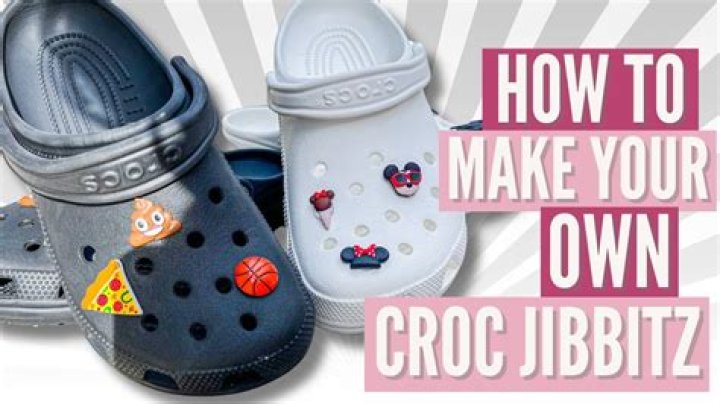 How do you put Jibbitz on Crocs?