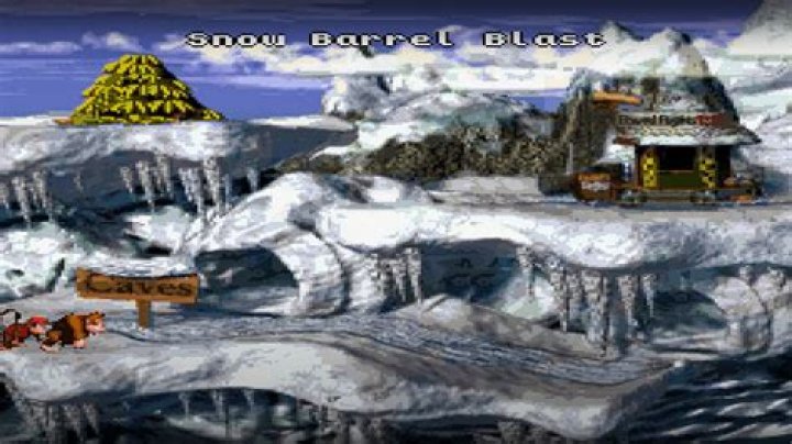 How do you skip the Snow barrel blast?