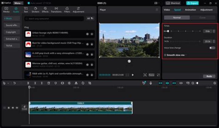 How do you slow down a video on a Samsung Galaxy?