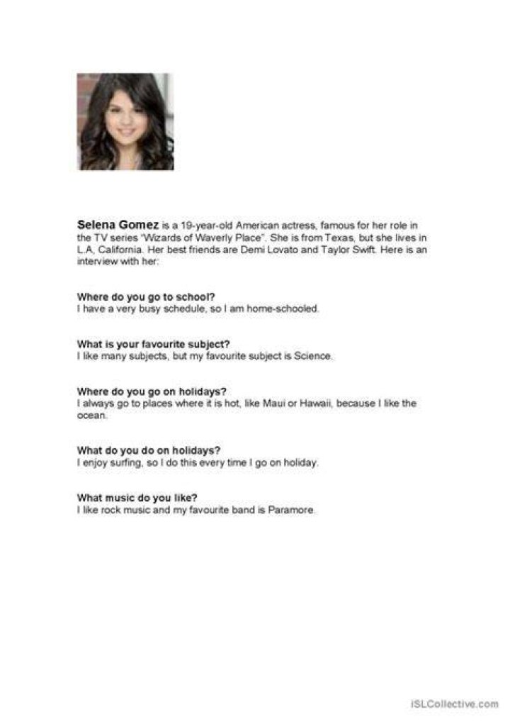 How do you write an interview with a famous person?