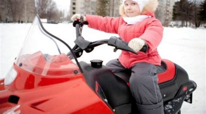 How fast does a 120 snowmobile go?