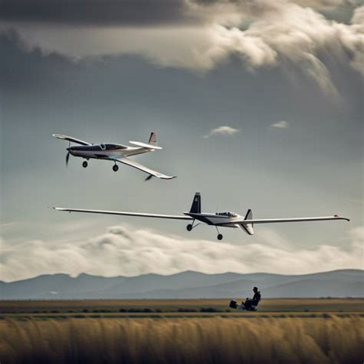 How high are gliders towed?
