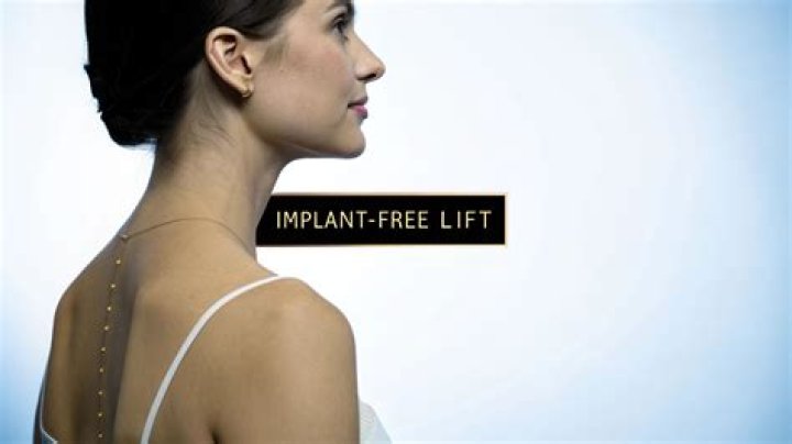 How is a breast lift without implants performed?