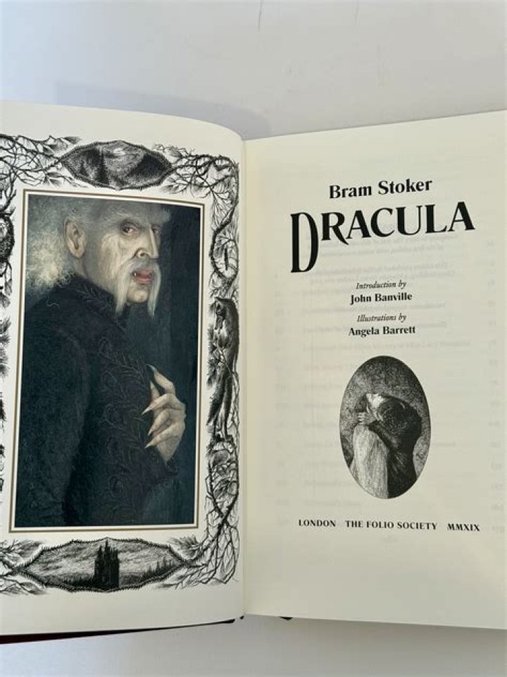 How is Count Dracula described in the book?
