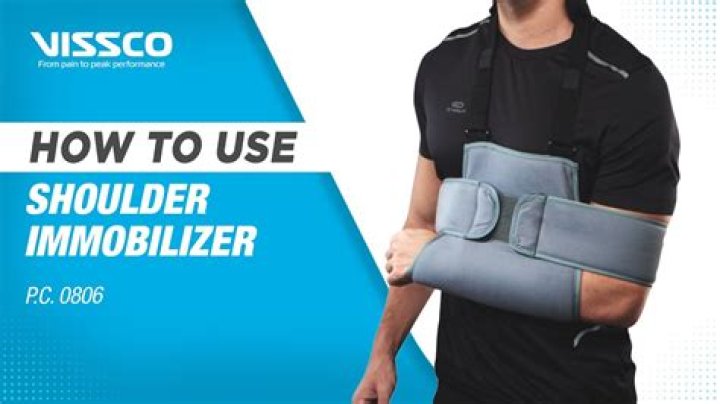 How long do you wear a shoulder immobilizer?
