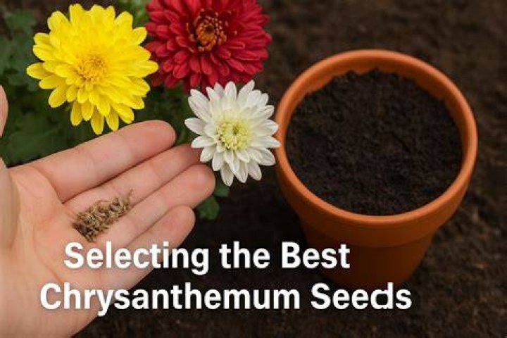 How long does it take to grow chrysanthemums from seeds?