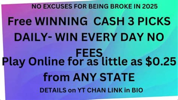 How many numbers do you need to win Tennessee cash?