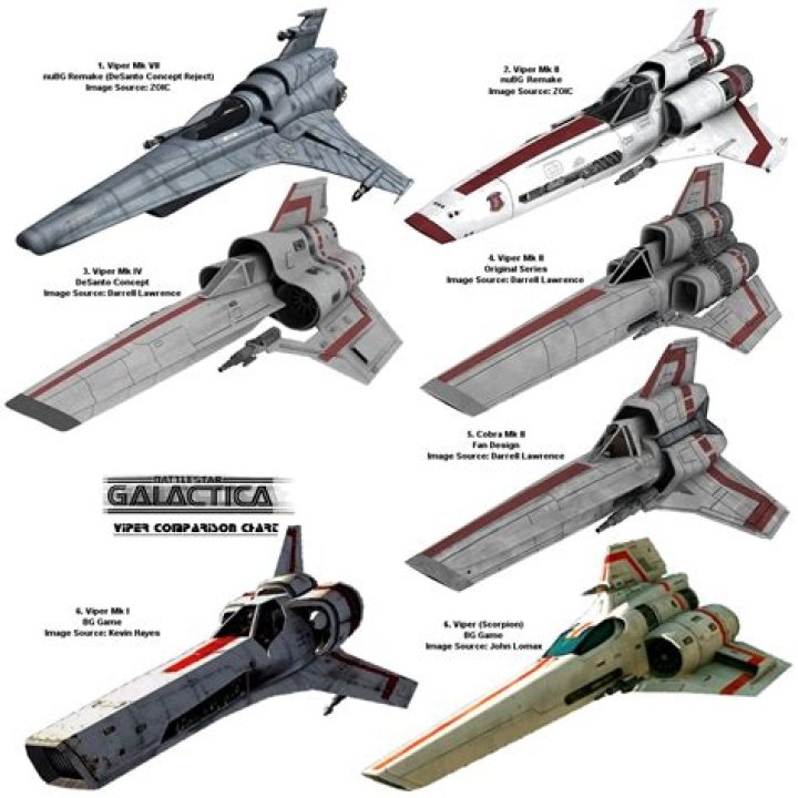 How many versions of Battlestar Galactica are there?