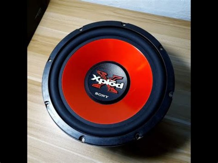 How many watts are in a 10 inch Sony Xplod subwoofer?