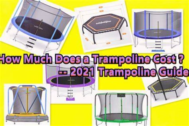 How much do trampolines cost?