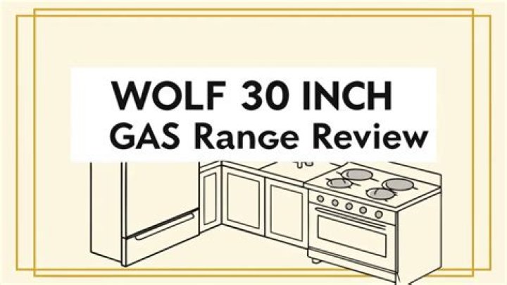 How much does a wolf 30 range cost?