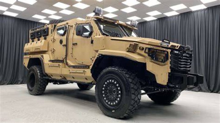 How much does an Armoured military vehicle cost?