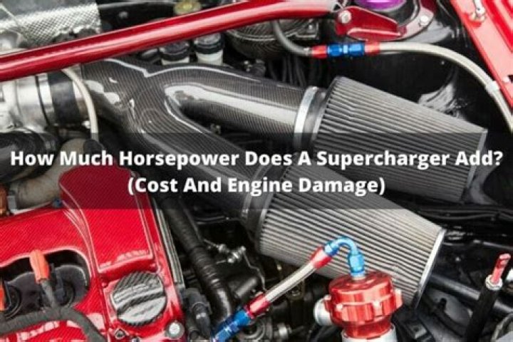 How much horsepower does a Stillen supercharger add?