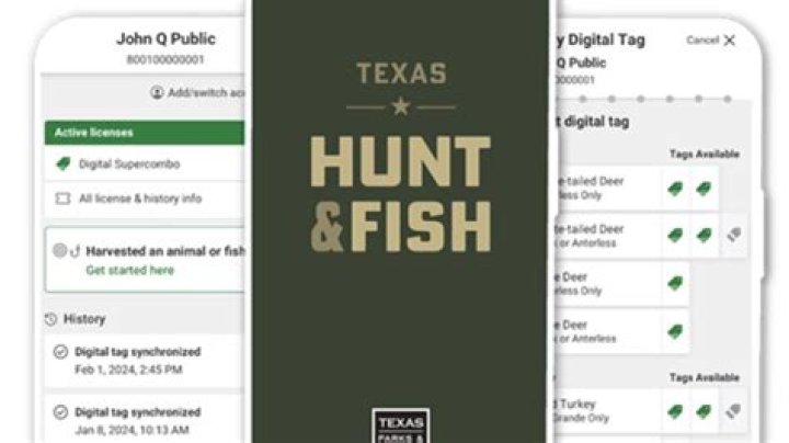 How much is a fishing and hunting license in Texas?