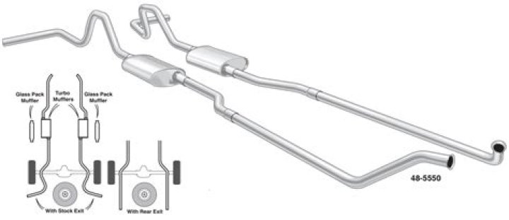 How much is a truck exhaust system?