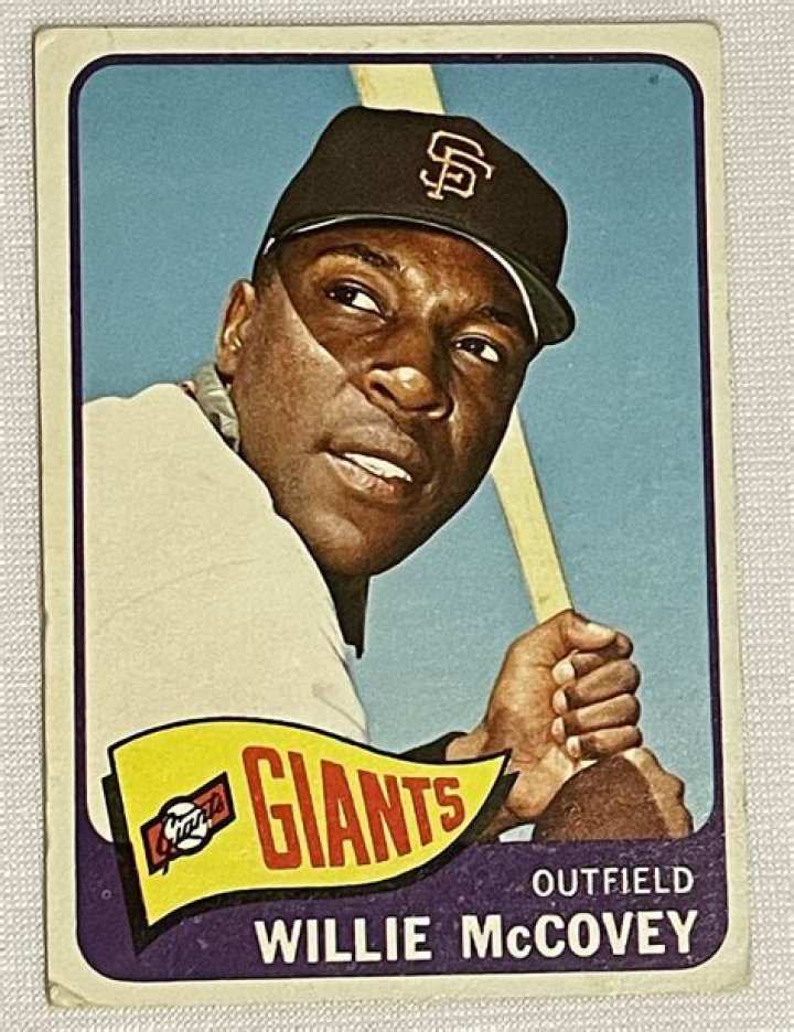 How much is a Willie McCovey baseball card worth?