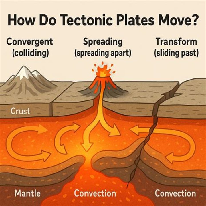 How tectonic plates move ks2?