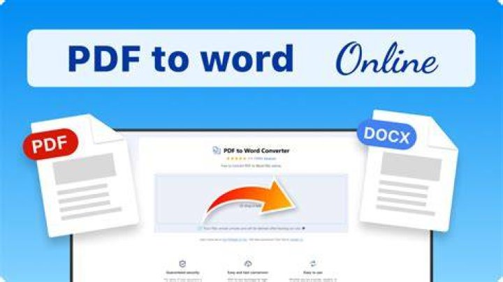 How to convert PDF to word with attachments?