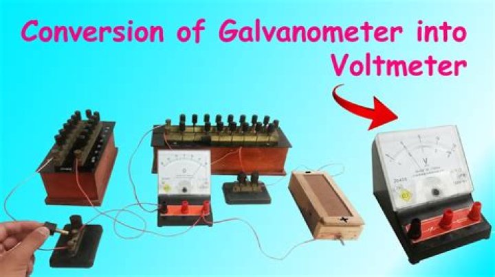 How will you convert the galvanometer into a voltmeter?