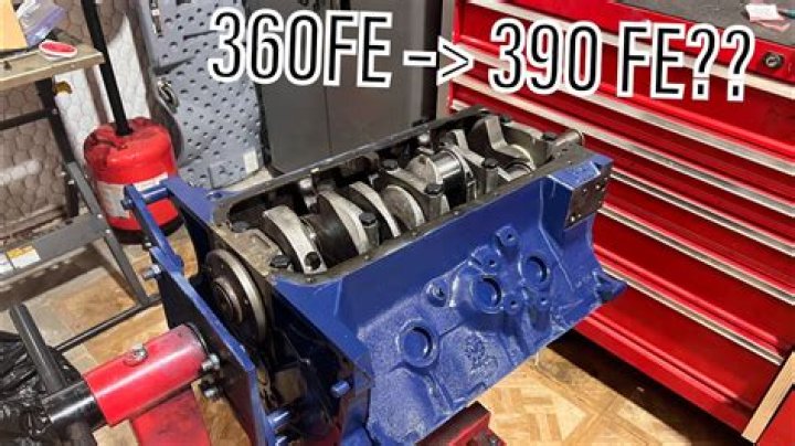 Is a Ford 360 and 390 the same block?
