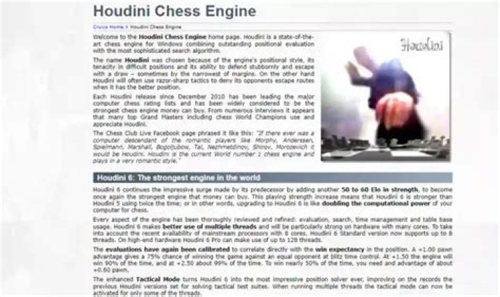 Is Houdini chess engine free?