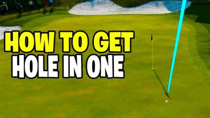Is it possible to get a hole-in-one in Wii Sports?