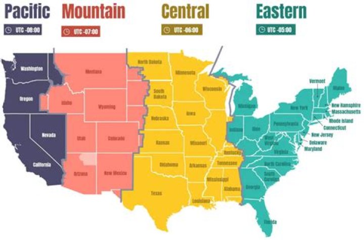 Is Nashville and New York the same time zone?