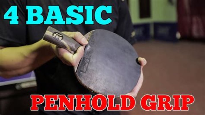 Is penhold grip good?