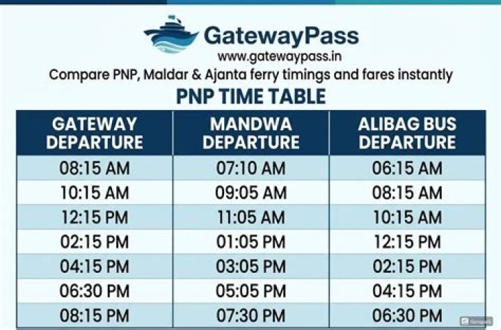Is PNP ferry open?