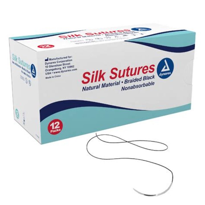 Is silk used for sutures?
