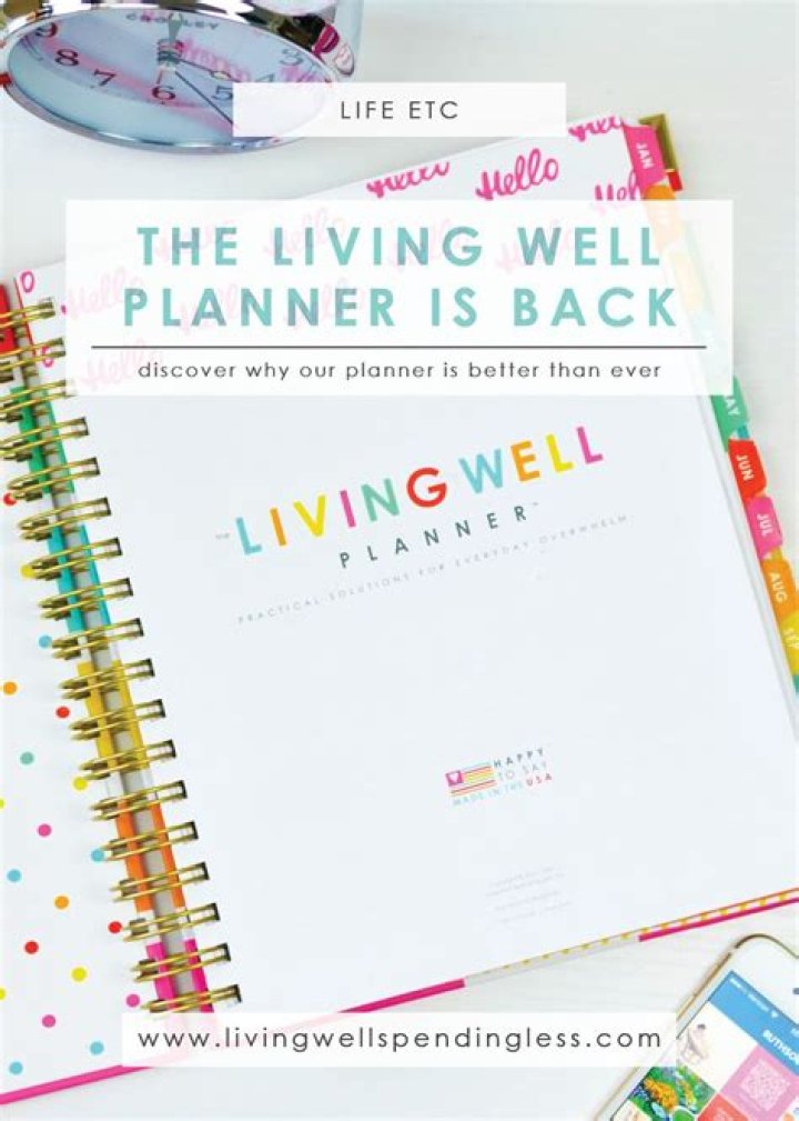 Is the Living Well planner worth it?