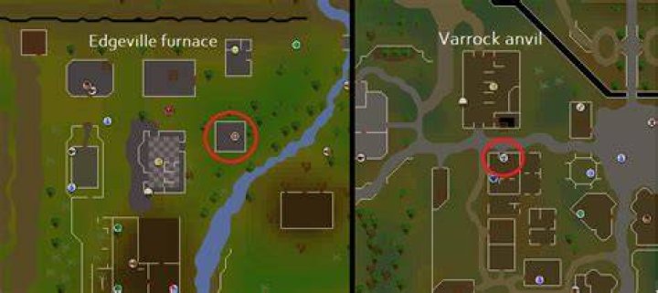 Is there a furnace in varrock Runescape?